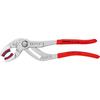 Syphon gripping pliers w.jaws chrome-plated 250mm